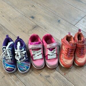 Heelys Pink Sneakers with Wheels and Comfort Fit